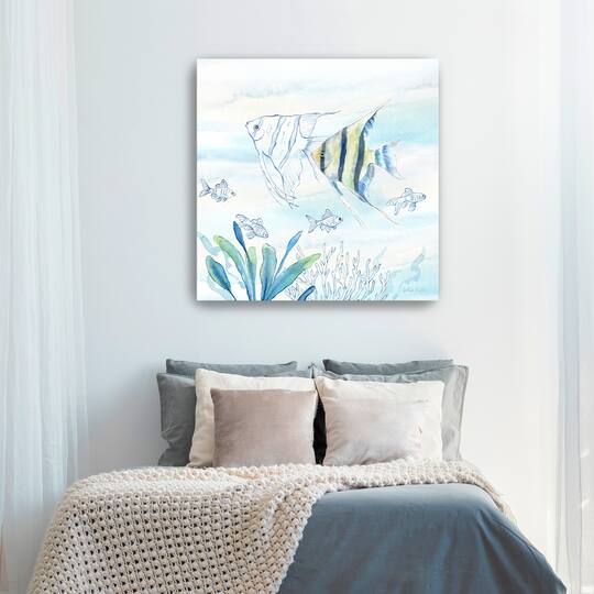 Great Blue Sea III Canvas Giclee